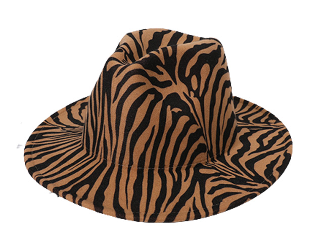 PRINTED FEDORA HAT